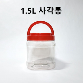 젓갈통 1.5L 사각통 에스디상사 대광구 고추장통 된장통 매실통 배송비X 김치통 깍두기통, 30개