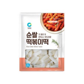 청정원 순쌀 떡볶이떡 1kg, 1개