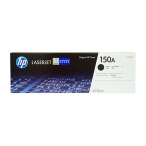 HP HP 150A 정품토너 W1500A LaseJet M111a M111w M141 M141a M141w, 1개, 검정