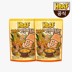 HBAF 군옥수수맛 오징어튀김 60g x 2봉, 2개