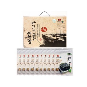 [대천김] 바삭하게 구운 대천김(전장김)_10봉, 200g, 1박스