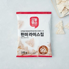 오늘좋은 현미라이스칩 100g, 1개