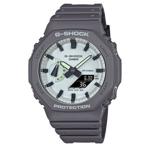 G-SHOCK 지샥 GA-2100HD-8A 히든글로우 야광 매트 그레이