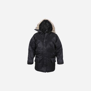 [로스코/국내배송] NYLON N-3B PARKA (BLACK) 봄버 항공잠바