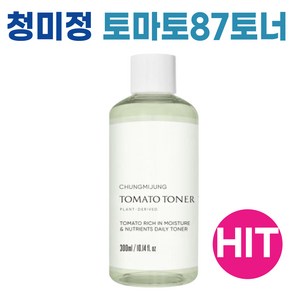 청미정 토너 토마토 87 토너 랩 I 촉촉한 스킨 PH 밸런스, 1개, 300ml