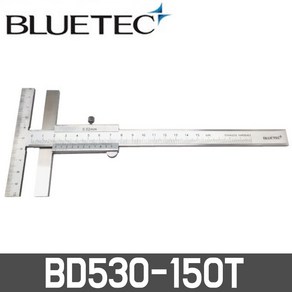 블루텍 버니어캘리퍼 T형 BD530-150T T형캘리퍼스 4019839 측정범위 0-150mm