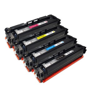 잉크다파라 CF500X CF500A 재생토너 세트 HP M254 M280 M281DN DW NW FDN FDW, 1세트, CF500X 대용량 4색/재생
