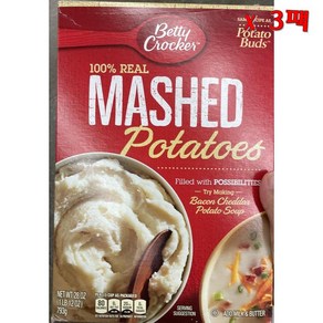 Betty Cocke Mashed Potatoes 베티크로커 매쉬드 포테이토 340g 3팩, 3개