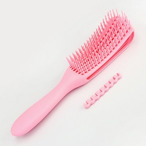 우브레 헤어브러쉬 빗 두피 엉킴방지, 1개, BB02-핑크