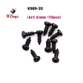 K989-20 Wltoys K989 4x1.4mm 나사, 10개