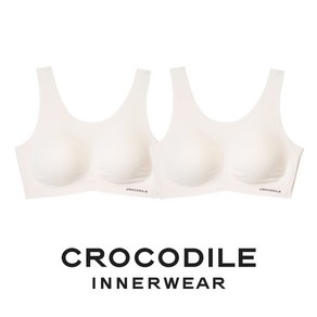 [크로커다일] 감탄브라 소프트핏 쉘론 U넥 패드일체형 브라2종 오트밀 CDWBR5M01_2
