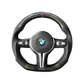 BMW 핸들 스티어링휠 G바디 F바디, 탄소섬유 + 수입슈퍼섬유