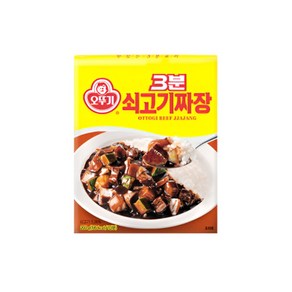 오뚜기 3분 쇠고기카레 10개 200g + 쇠고기짜장 10개 200g 200g