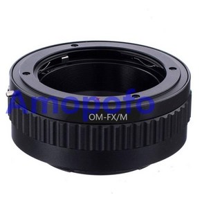 해외배송 정시출고 Olympus om 마운트 렌즈 용 amopofo OM-FX/m 어댑터 fujifilm fx X-Po1 X-E2, 한개옵션0, 1개