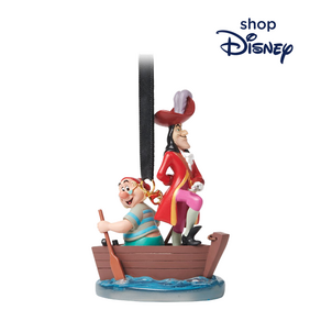 [Disney Stoe] 2024 디즈니 스토어 빌런 피터팬 후크선장 스미 오너먼트 Captain Hook and Miste Smee Onament