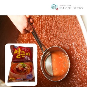 성원푸드 산뜻한 얼큰이육수 매운맛 냉면육수, 30개, 340g