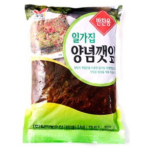 일가집 양념 깻잎 1kg 밑반찬