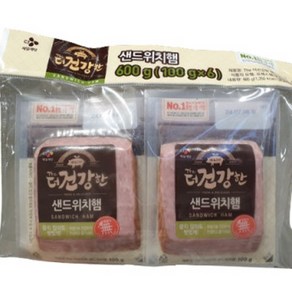 CJ 더건강한 샌드위치햄 600g(100 X 6개입)