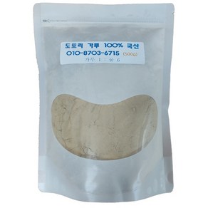 국산 햇 도토리가루 100% 500g, 1개