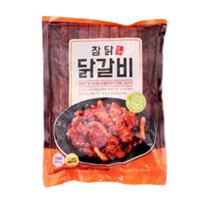 참닭 춘천형 닭갈비 700g, 4개