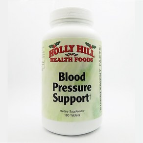 Holly Hill Health Foods Blood Pessue Suppot Mineal a Holly Hill 건강 식품 혈압 지원 미네랄 및 허브 지원 180, 1개, 340.19g