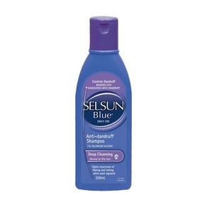 셀선 블루 딥 클린징 비듬샴푸 200ml Selsun Anti Dandruff Shampoo Deep Cleansing