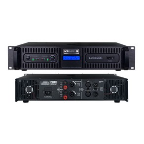 카날스 BKA-2200 파워앰프 2채널 1200W 가변형 팬냉각