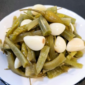 반찬연구소 산궁채 알마늘장아찌 1kg새콤 달콤 매콤 최강의조합 간편식 반찬, 1개, 1kg