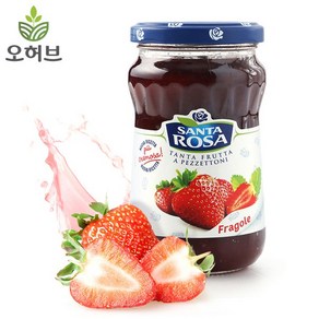 산타로사 딸기잼 350g, 1개