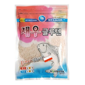 일성 새우 글루텐 민물 떡밥 집어제 민물낚시 미끼, 1개