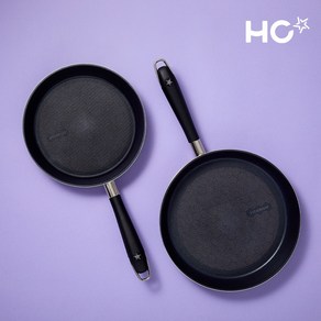 [본사직영] HC해피콜 매그넘 티타늄 IH 프라이팬 2P 세트, 1개