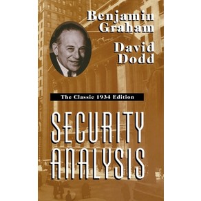 (영문도서) Secuity Analysis: The Classic 1934 Edition Hadcove, McGaw-Hill Companies, English, 9780070244962