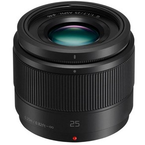 Panasonic 루믹스 G 렌즈 25mm F1.7 ASPH 미러리스 마이크로 포 서드 (H-H025K)