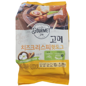 씨제이 고메 치즈 크리스피 핫도그 850g, 아이스팩 포장, 1개