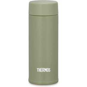 써모스 THERMOS 진공 단열 휴대용 머그잔 텀블러 120ml 5컬러 JOJ-120, 카키, 1개