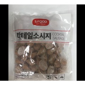 칵테일소시지(사선슬러이스) 에쓰푸드 냉동 500g