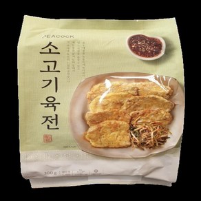 피코크 소고기 육전 300g(아이스박스배송), 2개, 300g