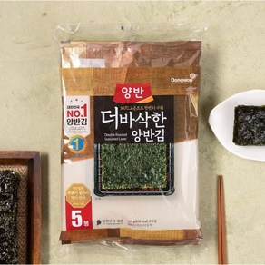 동원 양반 더 바삭한 전장김 125g (25g*5), 25g, 5개