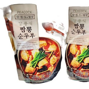 피코크 피코크 강릉식 짬뽕순두부 500g, 1개