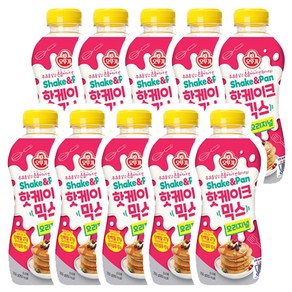 오뚜기 쉐이크앤팬 핫케이크 믹스 오리지널 250g, 10개