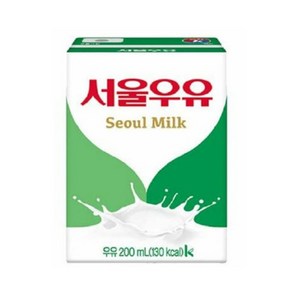 서울우유 멸균우유200mlx24팩(유통기한1월20일)