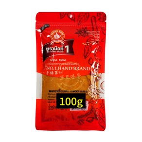 태국 Hand Band 카레 분말 100g, 1개