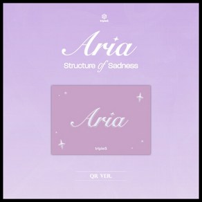 [tipleS] 트리플에스 싱글 앨범 [Aia ] (QR ve.) / Stuctue of Sadness / 포토카드세트(12종)+아코디언엽서+트랙리스트엽서+QR 엽서