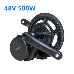 Bafang 모터 48V 500W BBS02B 8fun BBS02 미드 드라이브 모터 자전거 전기 자전거 eBike 변환 키트 DIY 중앙 엔진 MM340.500