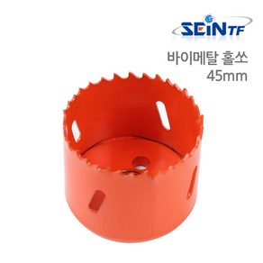 세인 TF 바이메탈 홀쏘 45mm 홀커터 홀컷터 초경 아바 천공, 1개