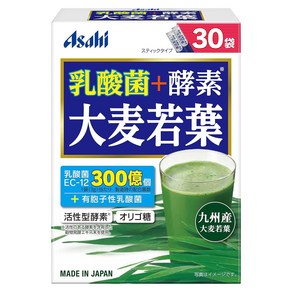 Asahi 유산균 + 효소 보리 새잎 30개입, 1개, 90g