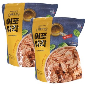 일품수제 어포튀각, 2개, 400g