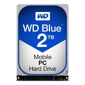 [Westen Digital] MOBILE BLUE HDD 2TB WD20SPZX (2.5HDD/ SATA3/ 5400pm/ 128MB/ 7mm/ SMR)