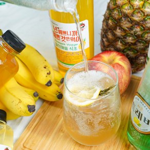 누룩발효 천연 사과식초 파인애플식초, 1개, 900ml