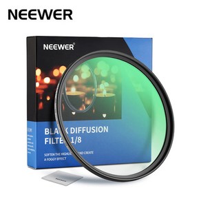 니워 NEEWER 55mm Black Diffusion 1/8 Cinematic Effect Filter / 블랙미스트 / 정품